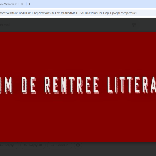 La rentrée littéraire en France